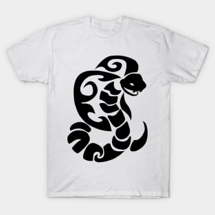 Tribal Cobra Tattoo T-Shirt